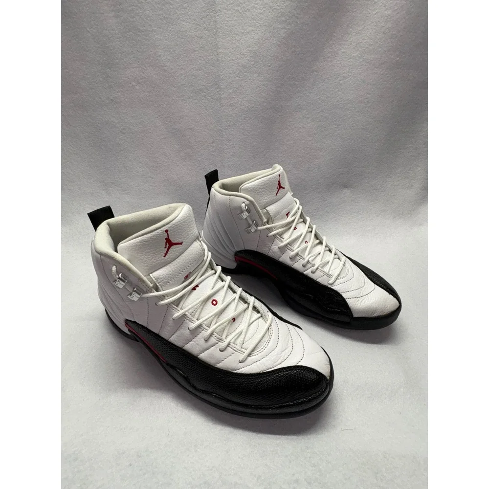 Air Jordan 12 Retro Taxi White/Black/Taxi CT8013-162 Mens Basketball Shoes